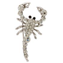 Broche Strass Escorpião BRG0049 Broche Strass Escorpião BRG0049