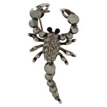 Broche Strass Escorpião BRG0049 Broche Strass Escorpião BRG0049