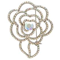 Broche Strass Flor Akasaki BRG0074