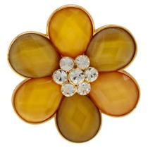 Broche Strass Flor BRG0068