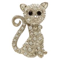 Broche Strass Gato BRG7635