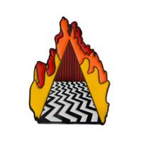 Broche Twin Peaks Pin Fire David Lynch Waiting Room