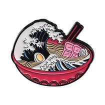 Broches De Esmalte Com Tema Oceano, Nascer E Pôr Do Sol, Ondas, Pintura De Arte Clássica Japonesa, Broches De Esmalte Com Tema Oceano, Nascer E Pôr Do Sol, Ondas, Pintura De Arte Clássica Japonesa,