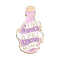 Broches De Esmalte De Filmes De Fantasia Mágica, Com Temas De Borboleta, Chave E Livro De Feitiços,