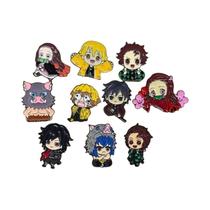 Broches De Esmalte De Personagens De Desenho Animado 10 Peças, Pins De Metal Criativos, Acessórios Broches De Esmalte De Personagens De Desenho Animado 10 Peças, Pins De Metal Criativos, Acessórios