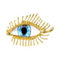 Broches de Mau Olhado com Strass - Acessório de Festa e Moda Feminina