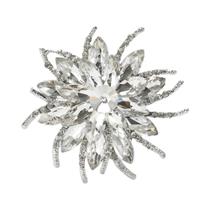 Broches Grandes De Flor Com Strass Para Mulheres, Unissex, Alfinetes De Vidro Em Forma De Planta, Broches Grandes De Flor Com Strass Para Mulheres, Unissex, Alfinetes De Vidro Em Forma De Planta,