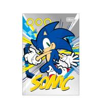 Brochura 1/4 C.D. 80 Folhas Tilibra - Sonic 5