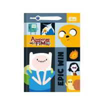 Brochura 1/4 C.D. 96 Fls Tilibra - Adventure Time 1