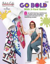 Brochura estampada Fabric Cafe Go Bold com colchas de 3 jardas Brochura estampada Fabric Cafe Go Bold com colchas de 3 jardas