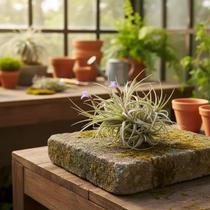 Bromélia Tillandsia bandensis - Planta Epífita para Decoração Bromélia Tillandsia bandensis - Planta Epífita para Decoração
