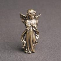 Bronze Anjo Da Guarda Fada Cupido Estatueta De Metal Decoração De Mesa De Jardim Estátua Escultura