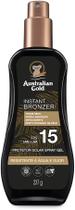 Bronzeador Australian Gold Instant Bronzer FPS15 Corporal Spray Gel 237ml Bronzeador Australian Gold Instant Bronzer FPS15 Corporal Spray Gel 237ml