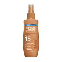 Bronzeador Fluido Cenoura & Bronze FPS15 Com Cor 110ml
