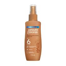 Bronzeador Fluido Cenoura & Bronze FPS6 Com Cor 110ml
