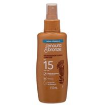 Bronzeador Fluído com Cor Cenoura & Bronze FPS 15 110ml