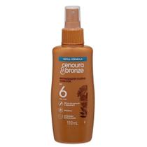 Bronzeador Fluído com Cor Cenoura & Bronze FPS6 110ml