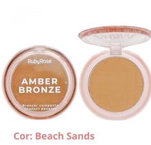 Bronzer Compacto Amber Bronze da Ruby Rose Contorno Perfeito Bronzer Compacto Amber Bronze da Ruby Rose Contorno Perfeito