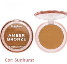 Bronzer Compacto Amber Bronze da Ruby Rose Contorno Perfeito Bronzer Compacto Amber Bronze da Ruby Rose Contorno Perfeito