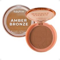 Bronzer Compacto Ruby Rose Amber Bronze Honey Glow Hb-m202-2
