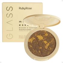 Bronzer e Iluminador Marmorizado Ruby Rose Glass Marble Essence Royalty Mb02 Hb-f1605-2