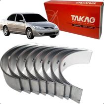 Bronzina De Biela Casquilho Movel Takao Honda Civic 1.7 16v D17z 2000 2001 2002 2003 2004 2005 2006