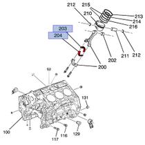 Bronzina De Biela Medida Standart Motores 8 Astra s10 kadett omega zafira blazer monza