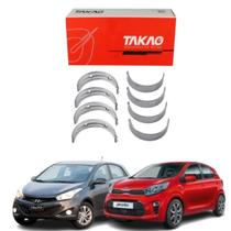 Bronzina de mancal hyundai hb20, kia picanto