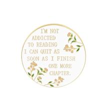 Brooch Pins Blouse Pins Lapel Pin Book Lover Quote Brooch Pins Blouse Pins Lapel Pin Book Lover Quote