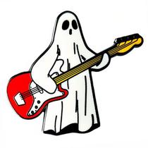 Brooch Pins Rock Ghost Cartoon Music Blusa esmaltada L Brooch Pins Rock Ghost Cartoon Music Blusa esmaltada L