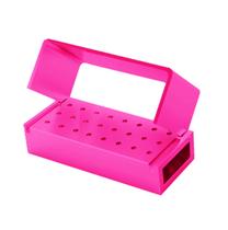 Broqueiro alumínio 24 furos fg pink - microdont