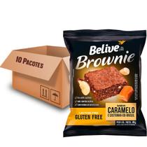 Brownie Caramelo e Cast. Pará BELIVE 40g (10 und)