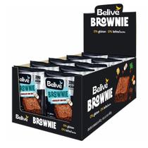 Brownie de Chocolate com Coco Zero da Belive - 10 Unidades de 40g