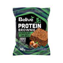 Brownie Proteico Chocolate com Avelã Belive 40g