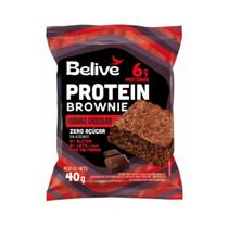 Brownie Protein Double Chocolate Zero Açúcar Belive 40g