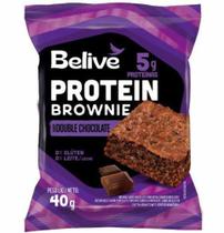 Brownie Protein Sem Açúcar e Sem Glúten Belive