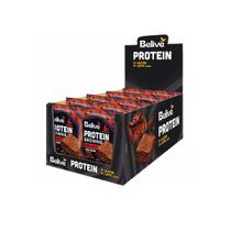 Brownie Protein Zero Açúcar Double Chocolate Belive 10x40g Brownie Protein Zero Açúcar Double Chocolate Belive 10x40g