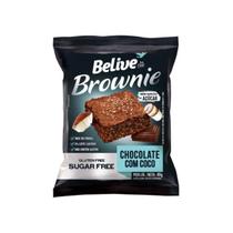 Brownie Zero Glúten, Açúcar E Lactose Belive Chocolate Com Coco Unidade