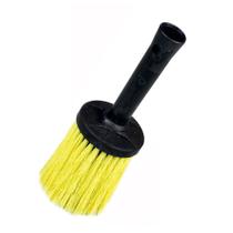 Broxa Redonda Para Pintura Cerdas Monofilamento Bicolor 75mm Atlas