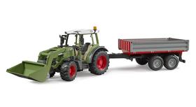 Bruder 02182 Fendt Vario 211 com pá carregadeira e carreta basculante Bruder 02182 Fendt Vario 211 com pá carregadeira e carreta basculante