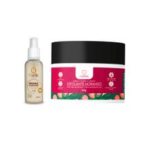 Bruma Castilla 120mL + Esfoliante Fio Cabana 300g Glow, Hidratação e Renovação com Ativos Naturais Bruma Castilla 120mL + Esfoliante Fio Cabana 300g Glow, Hidratação e Renovação com Ativos Naturais