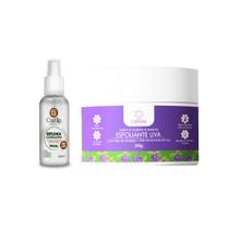Bruma Castilla 120mL + Esfoliante Fio Cabana 300g Glow, Hidratação e Renovação com Ativos Naturais