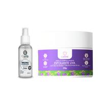 Bruma Castilla 120mL + Esfoliante Fio Cabana 300g Glow, Hidratação e Renovação com Ativos Naturais Bruma Castilla 120mL + Esfoliante Fio Cabana 300g Glow, Hidratação e Renovação com Ativos Naturais