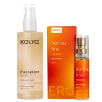 Bruma Corporal Ilumina Dourado Perfume Sense Fire Feromonio