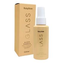 Bruma Facial Fixadora De Maquiagem Glass Ruby Rose 100ml Hidrata, Ilumina e Prolonga a Maquiagem
