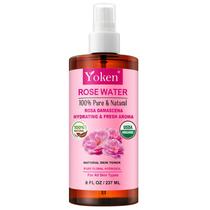 Bruma Facial Yoken Água de Rosas Orgânica 237 ml