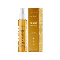 Bruma Fixadora Glow Ouro Efeito Iluminador Lady Beauty 130Ml