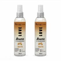 Bruma Fixadora Matte - Max Love Kit 2 Unidades