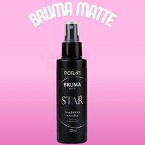 Bruma Fixadora Porán Star Matte 120ml - Fixa, Hidrata e Tonifica a Pele Bruma Fixadora Porán Star Matte 120ml - Fixa, Hidrata e Tonifica a Pele