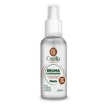 Bruma Iluminadora Castilla Matte 120mL - Fixa, Tonifica e Hidrata com Aloe Vera e Pantenol